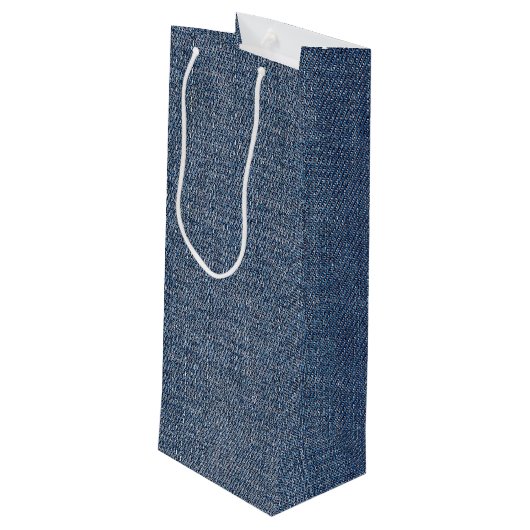 Sac Cadeau Pour Bouteille Chiffre d'anniversaire fille avec vin (Dos Angle)