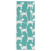 Sac Cadeau Pour Bouteille Chiot chien Beagle (Devant)