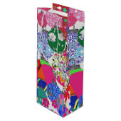 Sac Cadeau Pour Bouteille Christmas ball wine bag (Devant Angle)