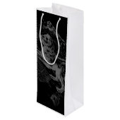 Sac Cadeau Pour Bouteille Chrome comme Leo Zodiac Connexion Hevelius (Dos Angle)