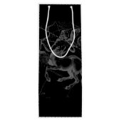 Sac Cadeau Pour Bouteille Chrome Sagittarius Zodiac Connexion Hevelius Decor (Dos)