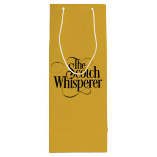 Sac Cadeau Pour Bouteille Chuchoteur de Scotch