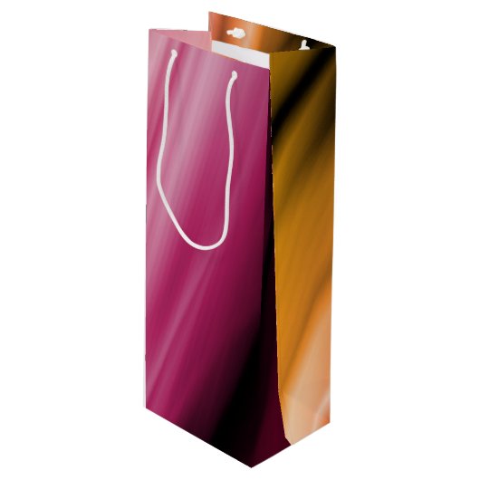 Sac Cadeau Pour Bouteille Cirque Silk (Devant Angle)