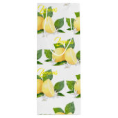 Sac Cadeau Pour Bouteille Citrons agrumes Fruit Botanique (Dos)