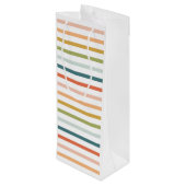 Sac Cadeau Pour Bouteille Cloches sur Bobtails (Dos Angle)