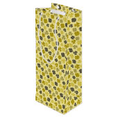 SAC CADEAU POUR BOUTEILLE CLOVER LEAVES ST PATRICK (Dos Angle)