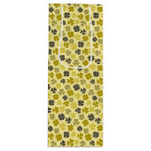 SAC CADEAU POUR BOUTEILLE CLOVER LEAVES ST PATRICK (Devant)