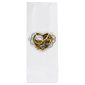 Sac Cadeau Pour Bouteille Coeur vapeur avec un manomètre (Dos)