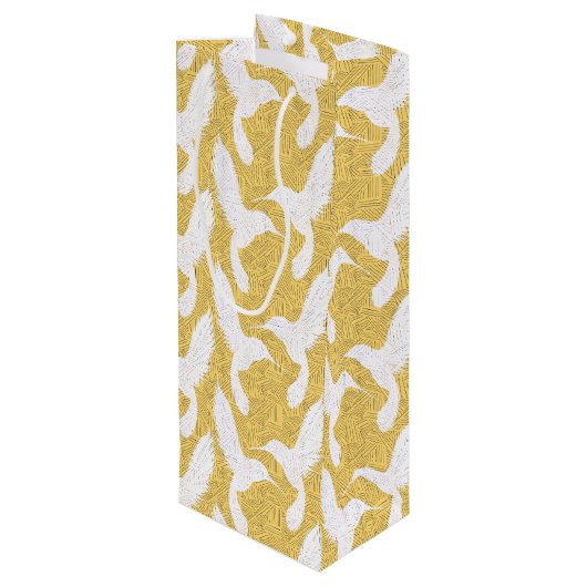 Sac Cadeau Pour Bouteille Colibri III (Dos Angle)