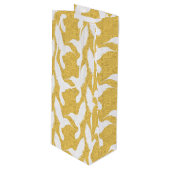 Sac Cadeau Pour Bouteille Colibri III (Devant Angle)