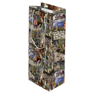 Sac Cadeau Pour Bouteille Collage photo de Meerkat,