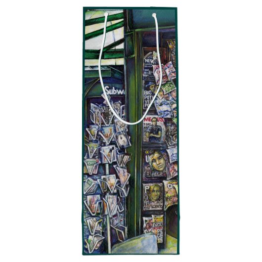 Sac Cadeau Pour Bouteille Comment Est-Ce Qu'Une Image, Sans imagination ? (Dos)