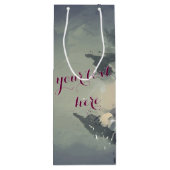 Sac Cadeau Pour Bouteille COSMIC LION KING | Sac-cadeau personnalisé - Vin (Dos)