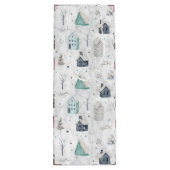 Sac Cadeau Pour Bouteille Cosy Home Christmas Pink ID985 (Dos)