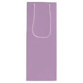 Sac Cadeau Pour Bouteille Couleur solide Lilac (Devant)