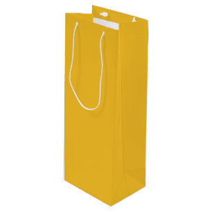 Sac Cadeau Pour Bouteille Couleur uni jaune or paires Babouche 223