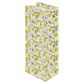 Sac Cadeau Pour Bouteille Cravate (Dos Angle)