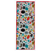 Sac Cadeau Pour Bouteille Crazy head (Devant)