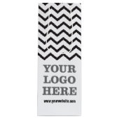 Sac Cadeau Pour Bouteille Créez votre propre logo (Devant)