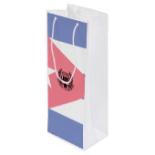 Sac Cadeau Pour Bouteille Cuba Libre Motto Laurels (Dos Angle)