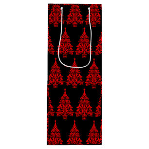 Sac Cadeau Pour Bouteille Décorations scandinaves nordiques d'arbres de Noël