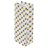 Sac Cadeau Pour Bouteille Dessin drôle d'abeille (Devant Angle)