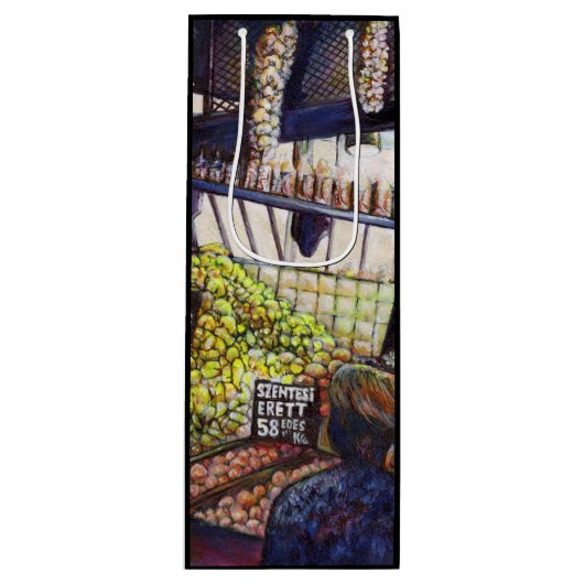 Sac Cadeau Pour Bouteille Dimensions de curiosité (Devant)