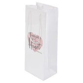 Sac Cadeau Pour Bouteille Don de l'enseignant (Devant Angle)