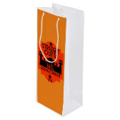 Sac Cadeau Pour Bouteille Don De Libération De La Prison Hors Prison (Devant Angle)