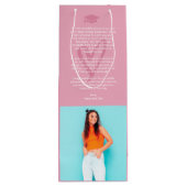 Sac Cadeau Pour Bouteille Don Pink Rero Graduation (Dos)