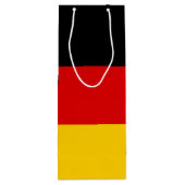 Sac Cadeau Pour Bouteille Drapeau allemand (Dos)
