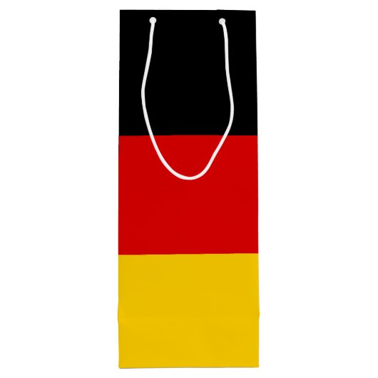 Sac Cadeau Pour Bouteille Drapeau allemand (Dos)
