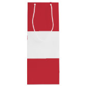 Sac Cadeau Pour Bouteille Drapeau autrichien (Dos)