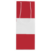 Sac Cadeau Pour Bouteille Drapeau autrichien (Devant)