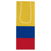 Sac Cadeau Pour Bouteille Drapeau de Colombie (Devant)
