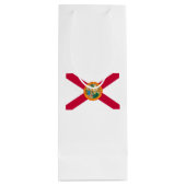 Sac Cadeau Pour Bouteille Drapeau d'État de Floride (Dos)
