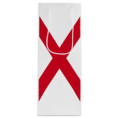 Sac Cadeau Pour Bouteille Drapeau d'État de l'Alabama (Devant)