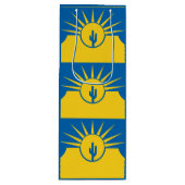 Sac Cadeau Pour Bouteille Drapeau Mesa, Arizona Vin Cadeau (Devant)