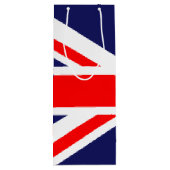 Sac Cadeau Pour Bouteille Drapeau Union Jack - UK (Dos)