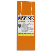 Sac Cadeau Pour Bouteille Drôle (Devant)