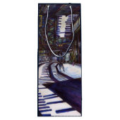 Sac Cadeau Pour Bouteille Dusting the Piano (Dos)