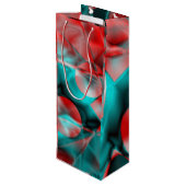 Sac Cadeau Pour Bouteille Éclairage (Dos Angle)