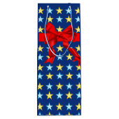 Sac Cadeau Pour Bouteille Elegant design with stars (Dos)