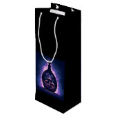 Sac Cadeau Pour Bouteille Élixir d'Améthyste (Dos Angle)