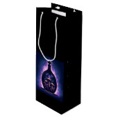 Sac Cadeau Pour Bouteille Élixir d'Améthyste (Devant Angle)