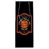 Sac Cadeau Pour Bouteille Éperlan aux airelles maison sur mesure (Dos)