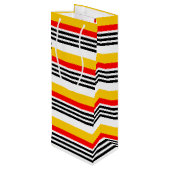 Sac Cadeau Pour Bouteille Espagnol Classique Stripe Multi vin (Dos Angle)