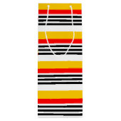 Sac Cadeau Pour Bouteille Espagnol Classique Stripe Multi vin (Dos)