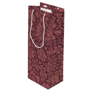 Sac Cadeau Pour Bouteille Esthétique vintage sur toute l'impression florale