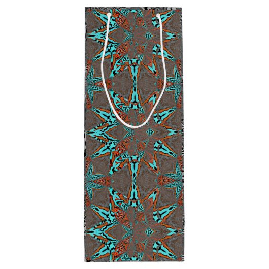 Sac Cadeau Pour Bouteille Étoile de la complexité future (Dos)